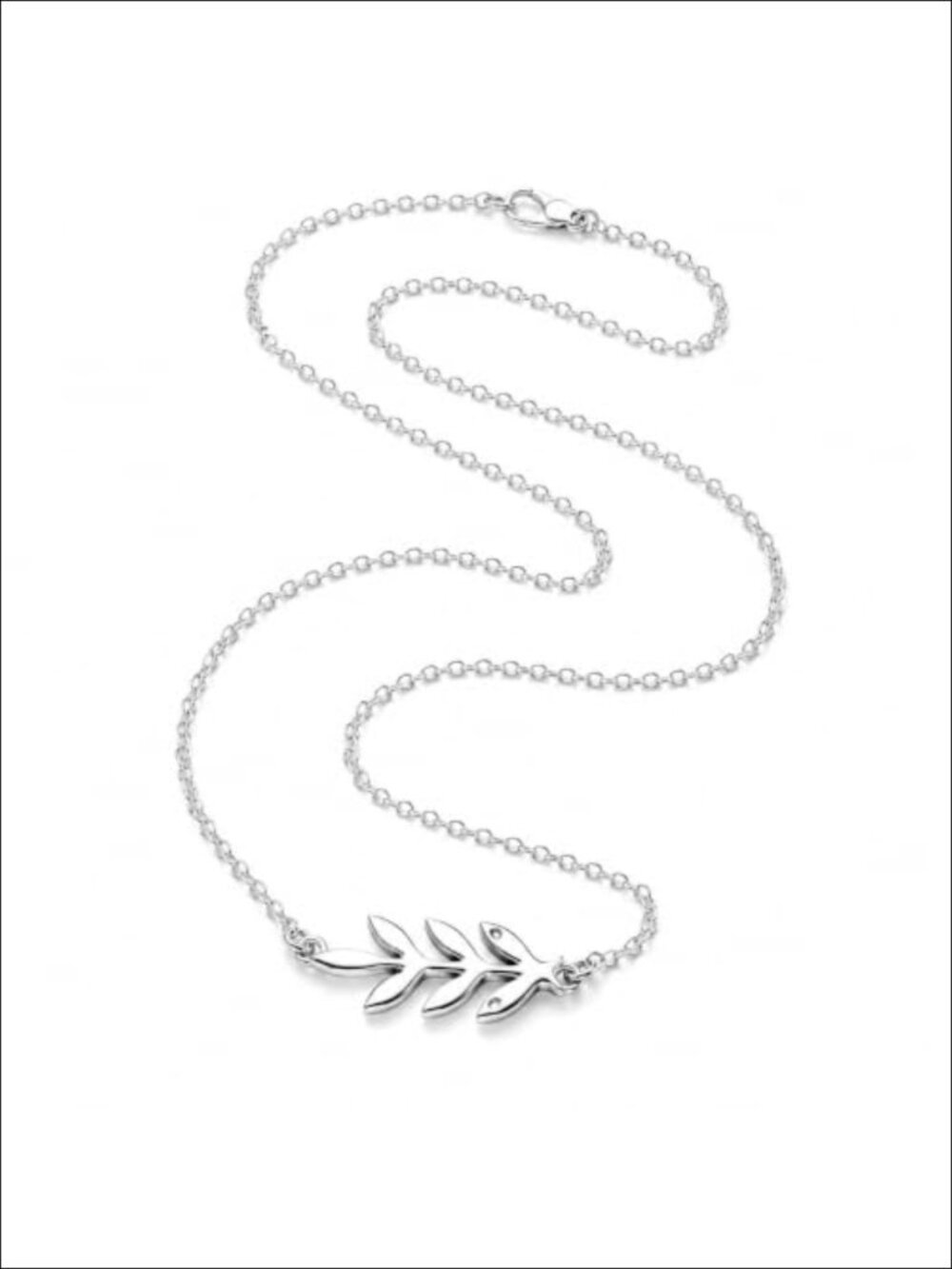 Sterling Silver Loaves & Fish Pendant Necklace Christian Faith Jewelry